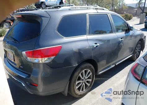 2014 Nissan Pathfinder Sv z USA, uszkodzony, nr VIN 5N1AR2MN1EC638612